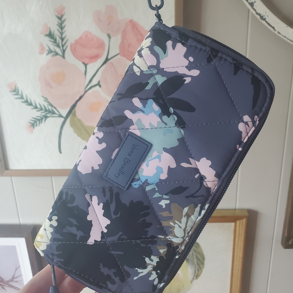 Vera Bradley Multicolor Quilted Wristlet